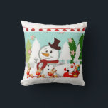 Christmas Throw Pillow Snowman Kissen<br><div class="desc">Weihnachtsbaum Kissen Für jeden ist etwas dabei, das speziell für Sie personalisiert ist, um die Schönheit Ihrer Zuhause oder Ihrer Lieben zu verbessern. Dieses einzigartige Weihnachtskreisschmuck wird Ihre Freunde und Familie beeindrucken. In dieser einmaligen Weihnachtsfeier genießen die Menschen ihre Lieblings-Schokolade oder ihren Kaffee. Während Sie bereits hier sind, können Sie...</div>