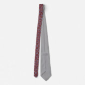 Christmas Throwing Stars Neck Tie Krawatte (Rückseite)
