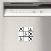 Christmas Tic Tac Toe Magnet (In Situ (Geschirrspüler))