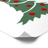 Christmas Tic Tac Toe Poster (Ecke)