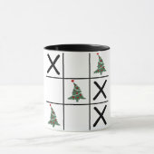 Christmas Tic Tac Toe Tasse (Zentrum)