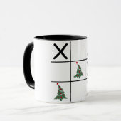 Christmas Tic Tac Toe Tasse (Vorderseite Links)