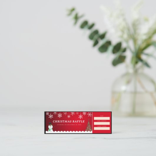 Christmas Tickets & Personalized Holiday Cards  (Stehend Vorderseite)