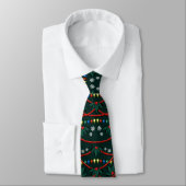 Christmas Ties Christmas Tree Holiday Neckties Krawatte (Gebunden)