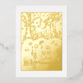 Christmas time folien feiertagskarte (Vorderseite)