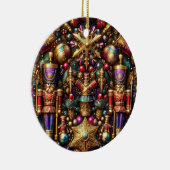 CHRISTMAS ~ Tin Soldiers 19. Jahrhundert ~ Keramik Ornament (Rechts)