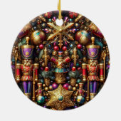 CHRISTMAS ~ Tin Soldiers 19. Jahrhundert ~ Keramik Ornament (Hinten)