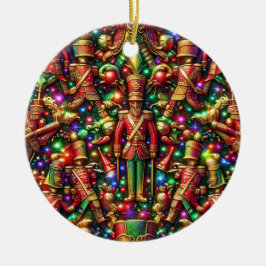 CHRISTMAS ~ Tin Soldiers 19. Jahrhundert ~ Keramik Ornament