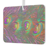 Christmas Tinsel Peacock Feathers Autolufterfrischer (Links)