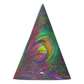 Christmas Tinsel Peacock Feathers Partyhütchen (Links)