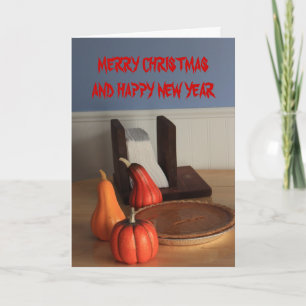 CHRISTMAS TISCHCHRISTMAS-Karte Feiertagskarte