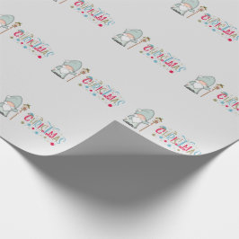 Christmas Tomte Gnome Geschenkpapier