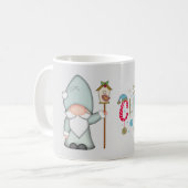 Christmas Tomte Gnome Kaffeetasse (Vorderseite Links)