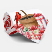 Christmas Topiary Neck Tie Krawatte (Gerollt)