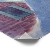 CHRISTMAS TOWN by SHARON SHARPE Poster (Ecke)