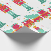 Christmas Toy Land Geschenkpapier (Ecke)