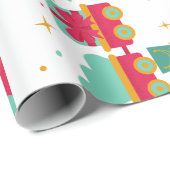 Christmas Toy Land Geschenkpapier (Rolleneckpunkt)