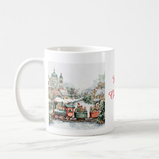 Christmas train kaffeetasse (Links)