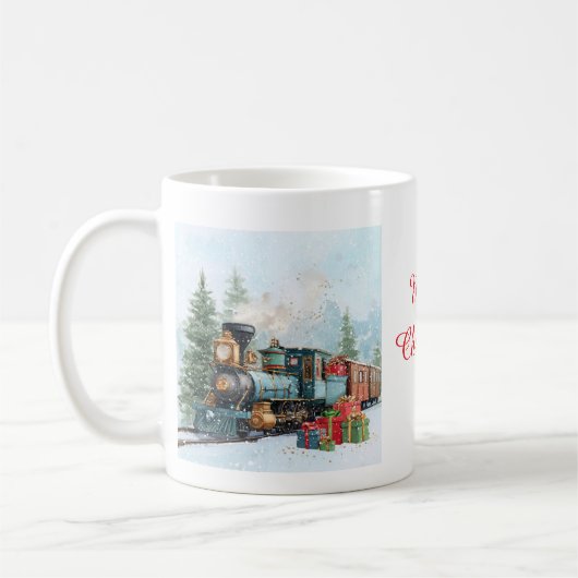 Christmas train kaffeetasse (Links)