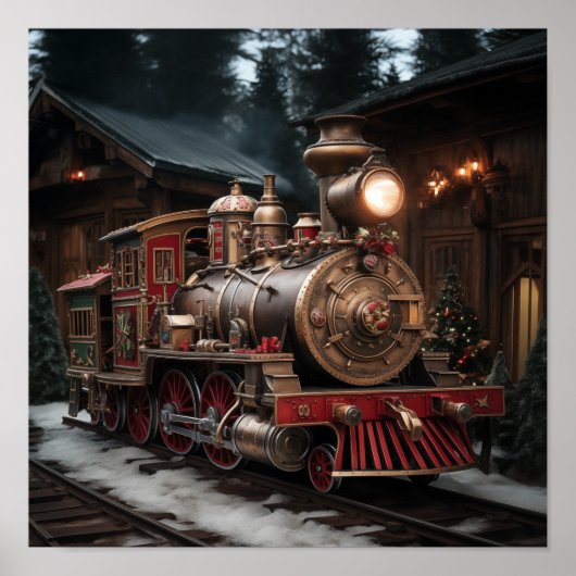 Christmas Train Poster (Vorne)