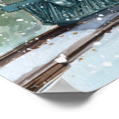 Christmas train poster (Ecke)