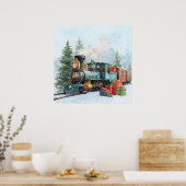 Christmas train poster (Küche)
