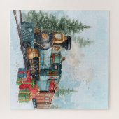 Christmas train puzzle (Horizontal)