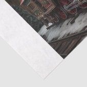 Christmas Train Seidenpapier (Detail)