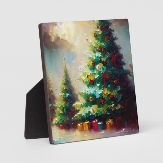 Christmas Tree 2 Fotoplatte (Vorderseite)