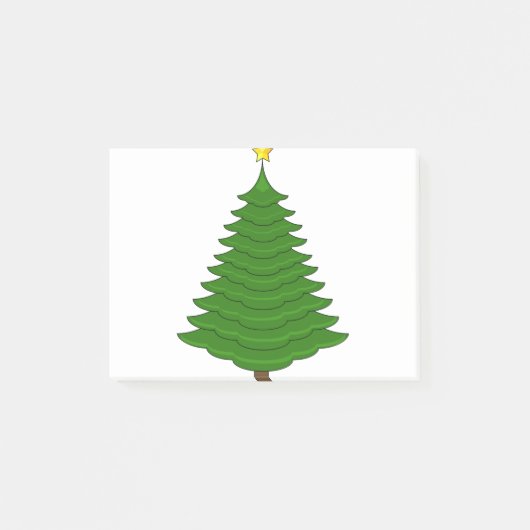 Christmas tree 40 post-it klebezettel (Vorderseite)