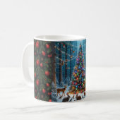 Christmas Tree and Ornaments Kaffeetasse (Vorderseite Links)