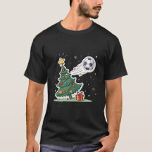 Christmas tree and soccer
