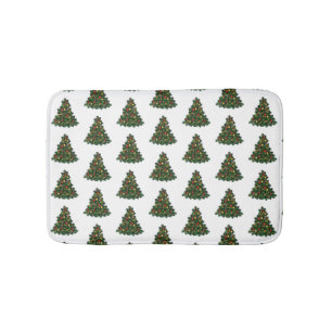 Christmas Tree Bath Mat Badematte