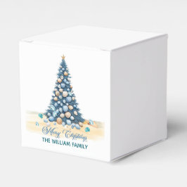 Christmas Tree Beach Merry Christmas Geschenkschachtel