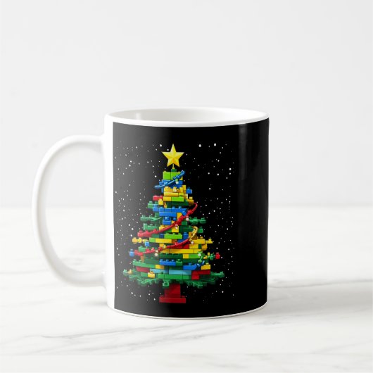 Christmas Tree Block Brick Building Xmas Master Bu Kaffeetasse (Links)