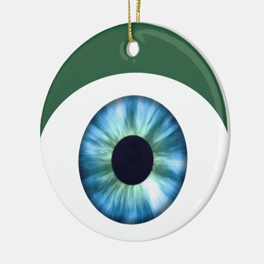 Christmas Tree Blue Eye Ornament (Links)