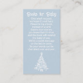 Christmas Tree Boho Blue Boy Books for Baby Begleitkarte (Vorderseite)