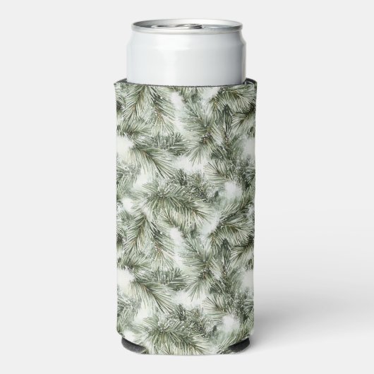 Christmas Tree Branches Selters Dosenkühler (Seltzer Rückseite)