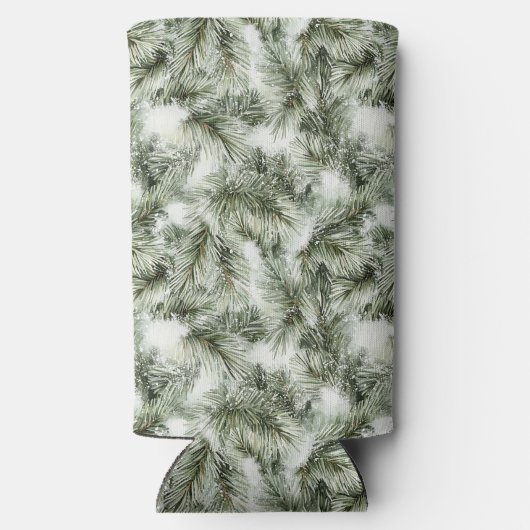 Christmas Tree Branches Selters Dosenkühler (Rückseite)