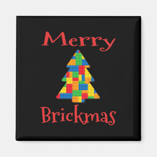 Christmas Tree Brick Master Builder Brick Set Bloc Magnet