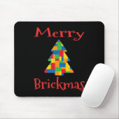 Christmas Tree Brick Master Builder Brick Set Bloc Mousepad (Mit Mouse)