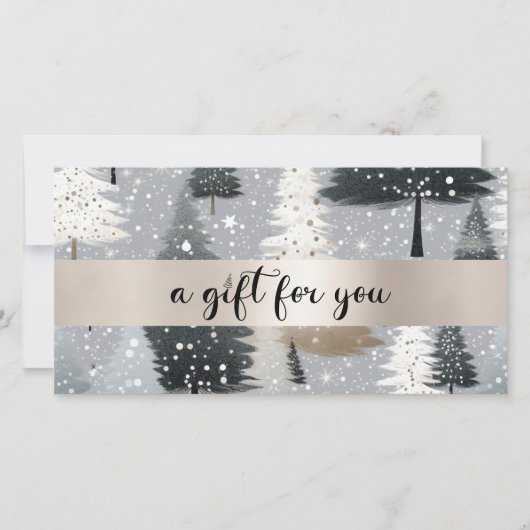 CHRISTMAS TREE BUSINESS CERTIFICCCENT Geschenk für (Vorderseite)