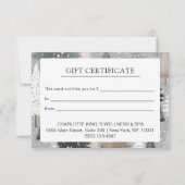 CHRISTMAS TREE BUSINESS CERTIFICCCENT Geschenk für (Rückseite)