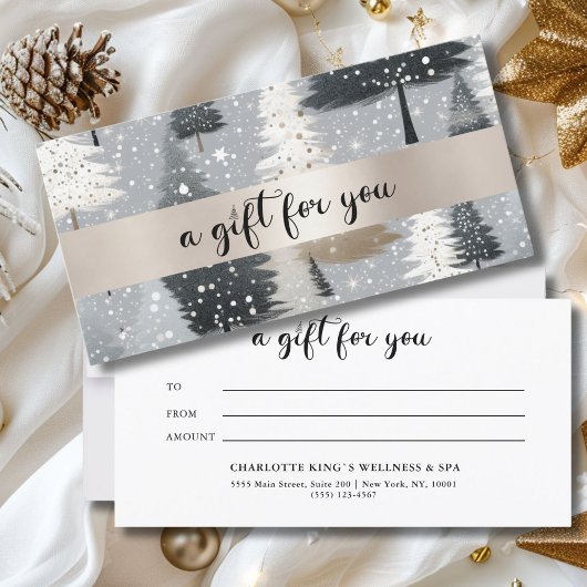 CHRISTMAS TREE BUSINESS CERTIFICCCENT Geschenk für