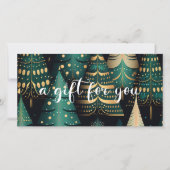 CHRISTMAS TREE BUSINESS CERTIFICCCENT Geschenk für (Vorderseite)