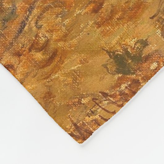 Christmas Tree C Müller Weihnachtsbaum 1914 Fleecedecke (Ecke)