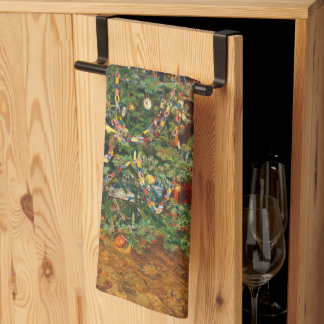 Christmas Tree C Müller Weihnachtsbaum 1914 Geschirrtuch