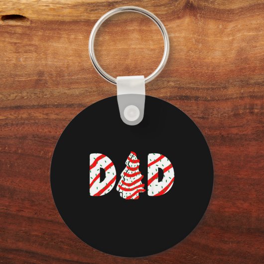 Christmas Tree Cake Matching Family Party Pajama D Schlüsselanhänger (Vorderseite)