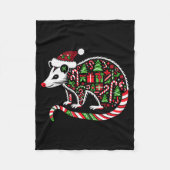 Christmas Tree Candy Ssum Santa Christmas Womens M Fleecedecke (Vorderseite)