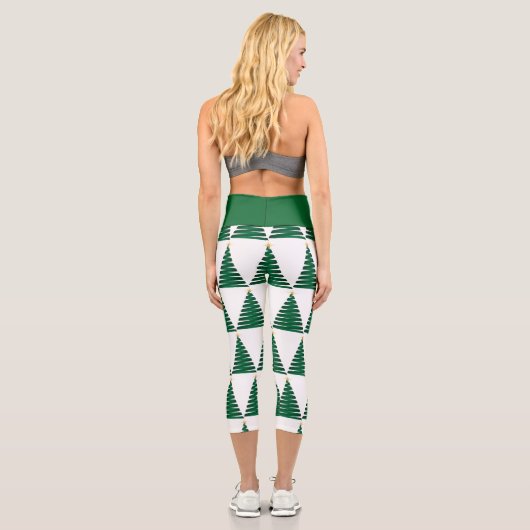 christmas tree capris leggings (Rückseite)